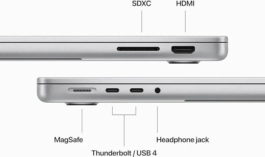 14-Inch Macbook Pro: M3 Chip With 8?Core Cpu And 10?Core Gpu 512Gb Ssd - Silv