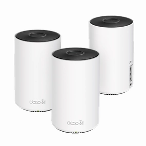 2x Pack: Tp-Link Router - Deco WE10800 - 5.4Gbps - Gigabit Ethernet - 2.4 GHz;5 GHz;6GHz