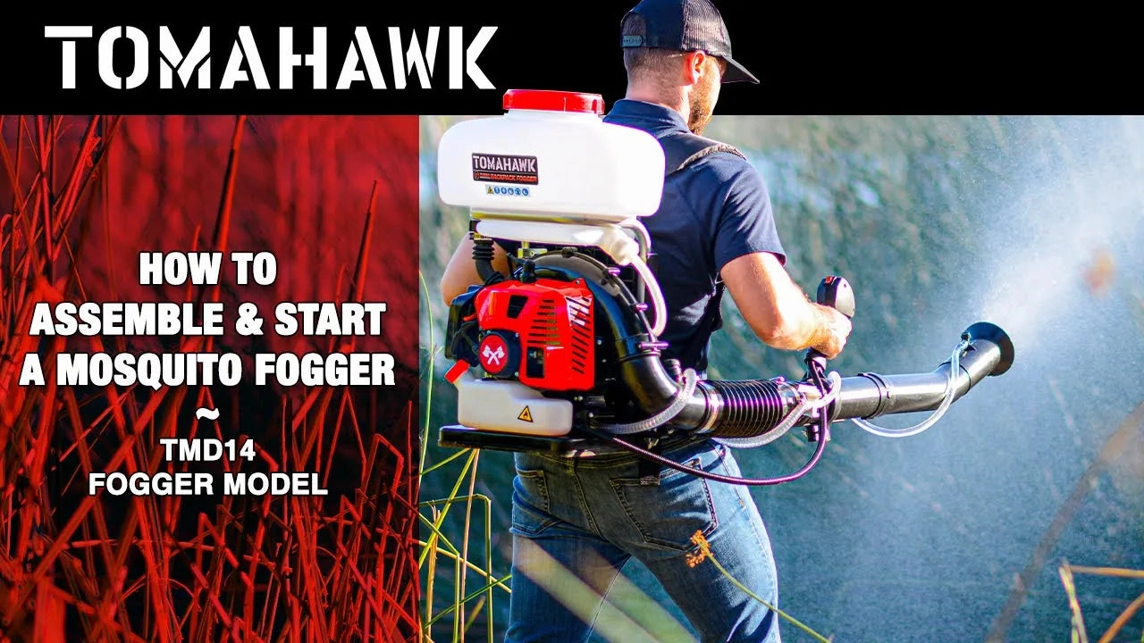 3.7 Gal Backpack Mosquito Fogger Leaf Blower for Pest Control