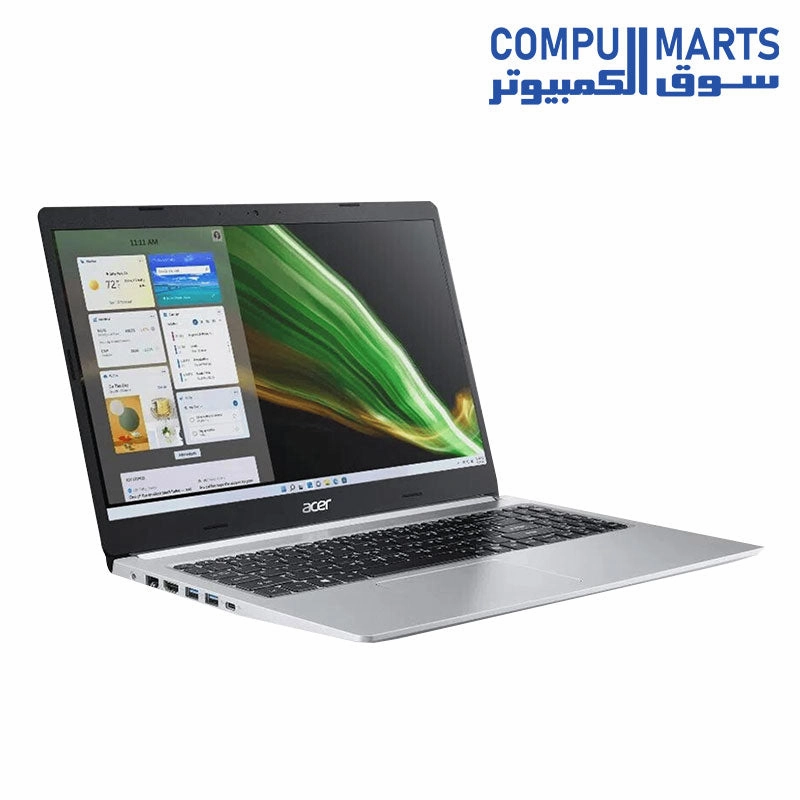 Acer Aspire 5 A515-45G-R1RE RYZEN 5 5500U 8GB RAM 512GB SSD Radeon RX 640 2GB GDDR5 Pure Silver