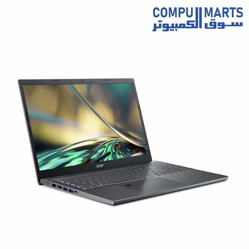 Acer Aspire 5 A515-57-55KJ Slim Business Laptop  Intel Core i5-12450H  8GB RAM  512GB PCIe SSD  Intel UHD Graphics  Fingerprint Sensor  15.6 Inch FHD IPS  DOS