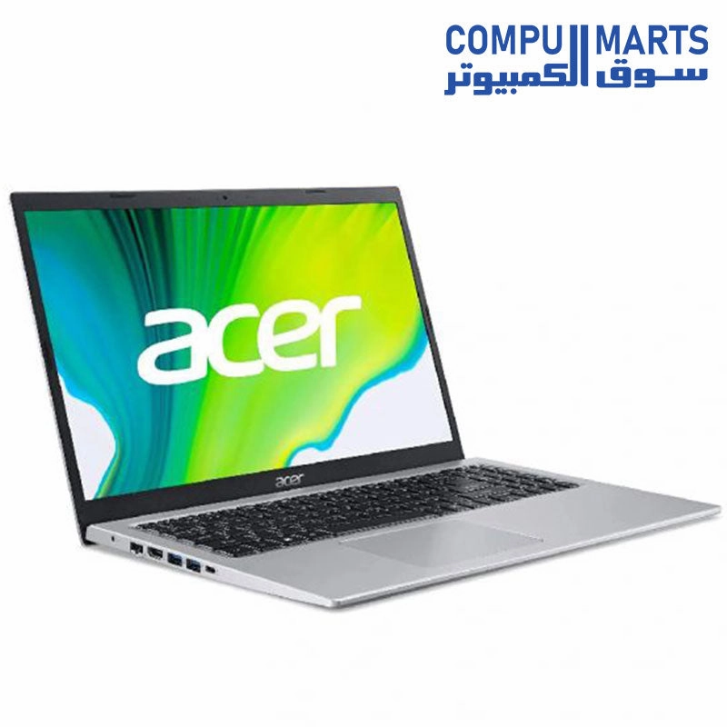 Acer Aspire 5 Intel Core i7-13620H LAPTOP , 8GB Ram, 512GB SSD, UHD, 15.6 FHD, Win11, a515-58m-74rk - Silver