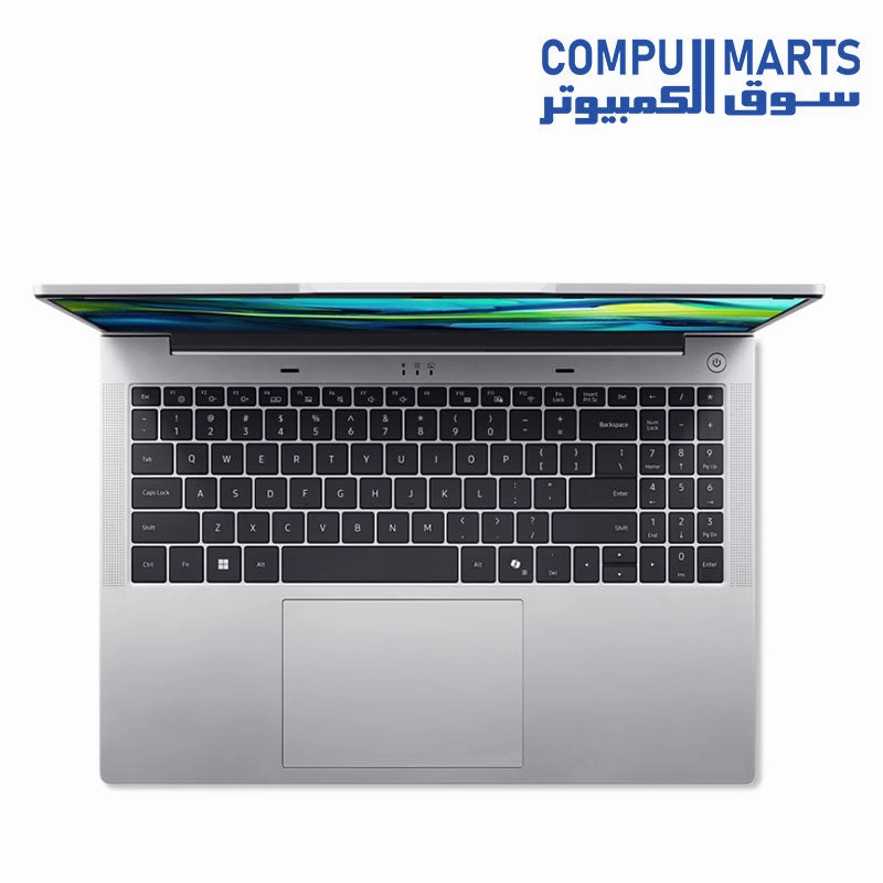 Acer Aspire Lite AL16 Laptop  Intel Core i5-1334U, 16GB RAM, 512GB SSD, Intel UHD Graphics, 16" WUXGA (1920x1200) Display, Free DOS, Light Silver