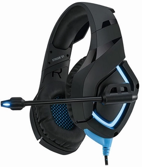 Adesso Xtream G1 Stereo Gaming Headset with LED Lighting noise cancelling headphones, bluetooth earbuds