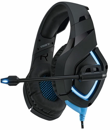 Adesso Xtream G1 Stereo Gaming Headset with LED Lighting noise cancelling headphones, bluetooth earbuds
