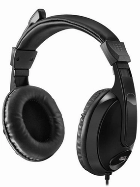 Adesso Xtream H5 Multimedia Headset with 4-Band 3.5mm Connectors & Y-Adapter (Multi-Packs Available) noise cancelling headphones, bluetooth earbuds