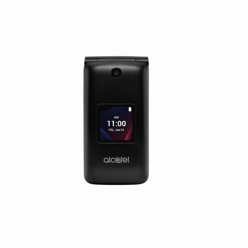 Alcatel 4051S 2.8" 8GB Memory Verizon Prepaid LTE Flip Phone, Black Cell Phone