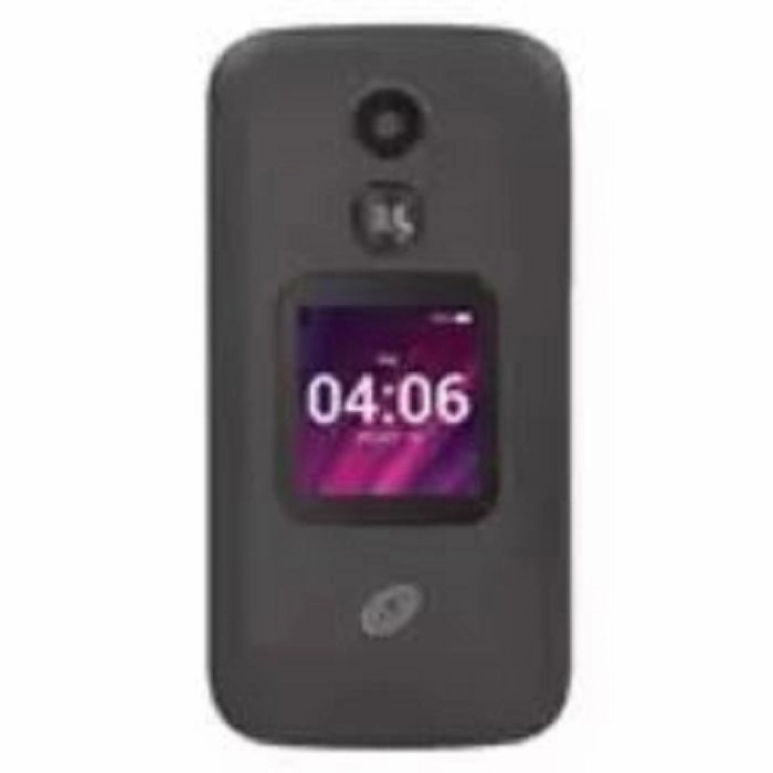 Alcatel A406DL AT&T TWALA406DCP CDMA LTE Prepaid Flip Phone, Black Cell Phone