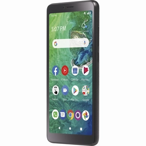 Alcatel TFALA507DCP 5.5" TCL A2 32GB Black Android Cellular Tracfone Prepaid Smartphone Cell Phone