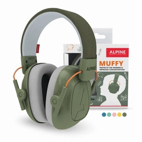 Alpine Hearing Protection Muffy Headphones for Kids (3 Colors) noise cancelling headphones, bluetooth earbuds