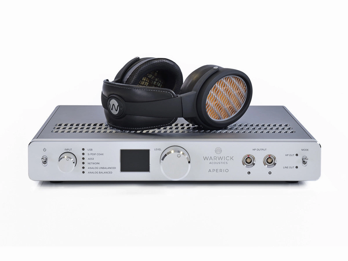 Aperio Headphone System headphone amplifier, audiophile headphones