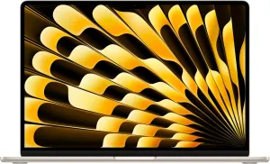 Apple MacBook 15Inch, M4 Chip with 10Core CPU & 10Core GPU, 16GB & 256GB SSD, Starlight tv stand, curved tv