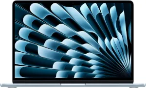 Apple MacBook Air 13Inch, M4 Chip with 10Core CPU & 8Core GPU, 16GB & 256GB SSD, Sky Blue tv stand, curved tv