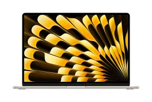 Apple MacBook Air 15Inch M3 Chip, 8 Core Cpu & 10 Core Gpu, 8GB & 256GB SSD, Starlight tv stand, curved tv