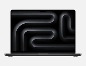 Apple MacBook Pro 14Inch, M4 Max chip with 14core CPU and 32core GPU, 36GB, 1TB SSD, Space Black tv stand, curved tv