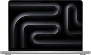 Apple MacBook Pro 14Inch, M4 Pro chip with 14core CPU and 20core GPU, 24GB, 1TB SSD, Silver tv stand, curved tv