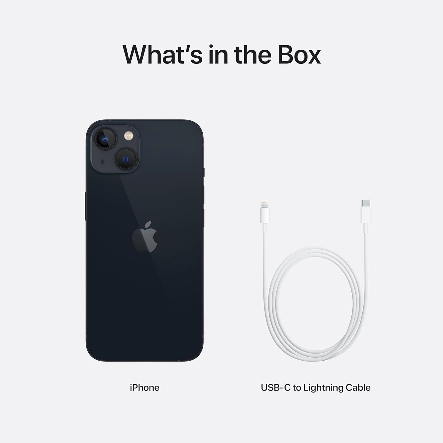 Apple iPhone 13,128GB, Midnight Black
