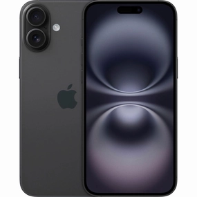 Apple iPhone 16 Plus 128GB Black LTE Cellular MXUT3LL/A Cell Phone