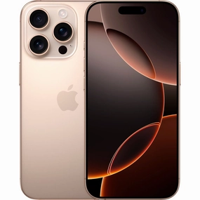 Apple iPhone 16 Pro 256GB Desert Titanium LTE Cellular MYMJ3LL/A Cell Phone