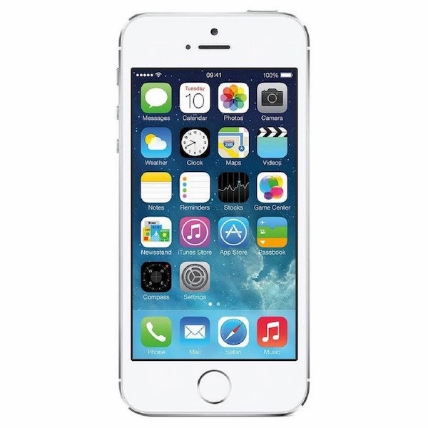 Apple iPhone 5S 16GB Silver LTE Cellular AT&T ME372LL/A