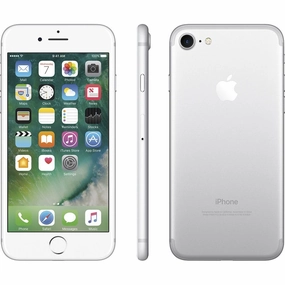 Apple iPhone 7 32GB Silver LTE Cellular AT&T 3C207LL/A Cell Phone