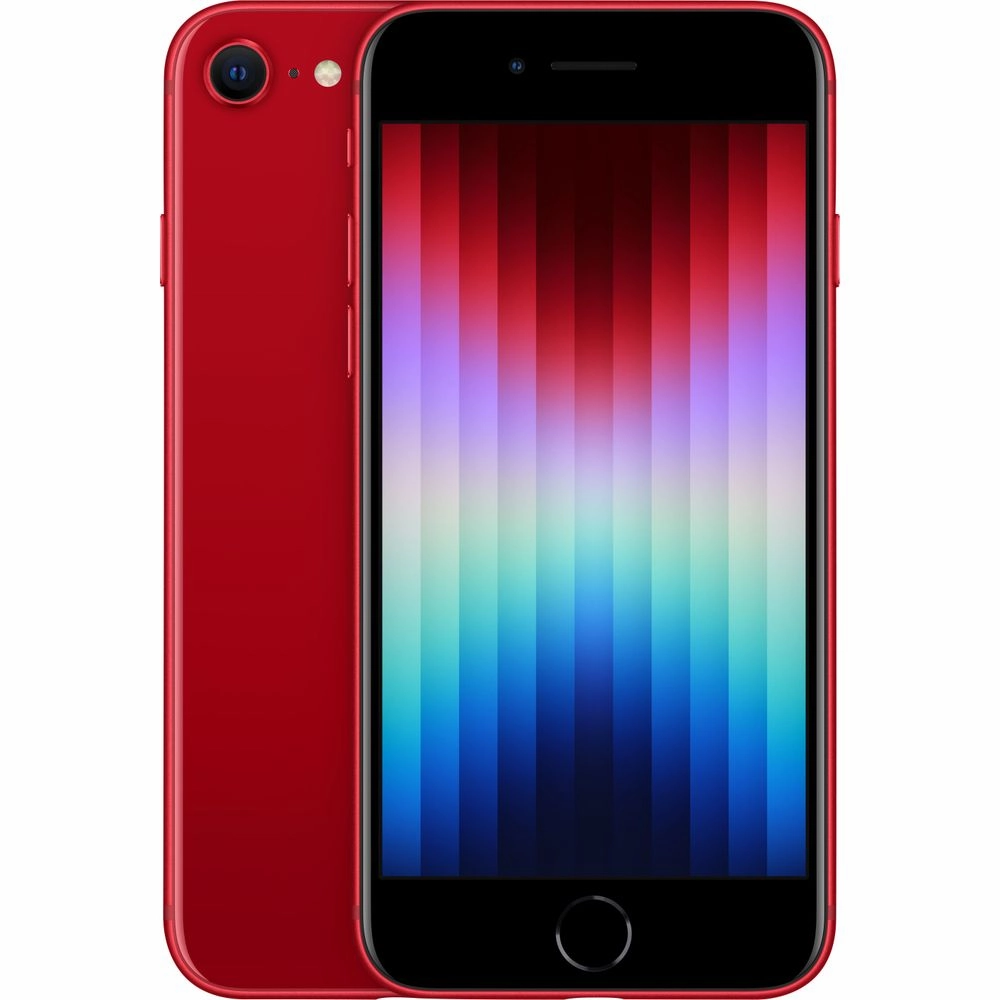 Apple iPhone SE 3 64GB (PRODUCT) Red LTE Cellular MMX73LL/A Cell Phone