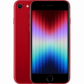Apple iPhone SE 3 64GB (PRODUCT) Red LTE Cellular MMX73LL/A Cell Phone