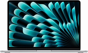 Apple MacBook 13Inch, M4 Chip with 10Core CPU & 10Core GPU, 24GB & 512GB SSD, Silver tv stand, curved tv
