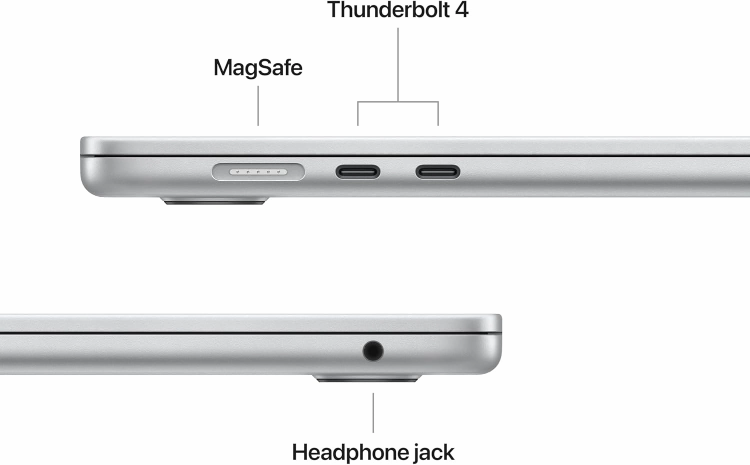Apple MacBook 15Inch, M4 Chip with 10Core CPU & 10Core GPU, 16GB & 512GB SSD, Silver