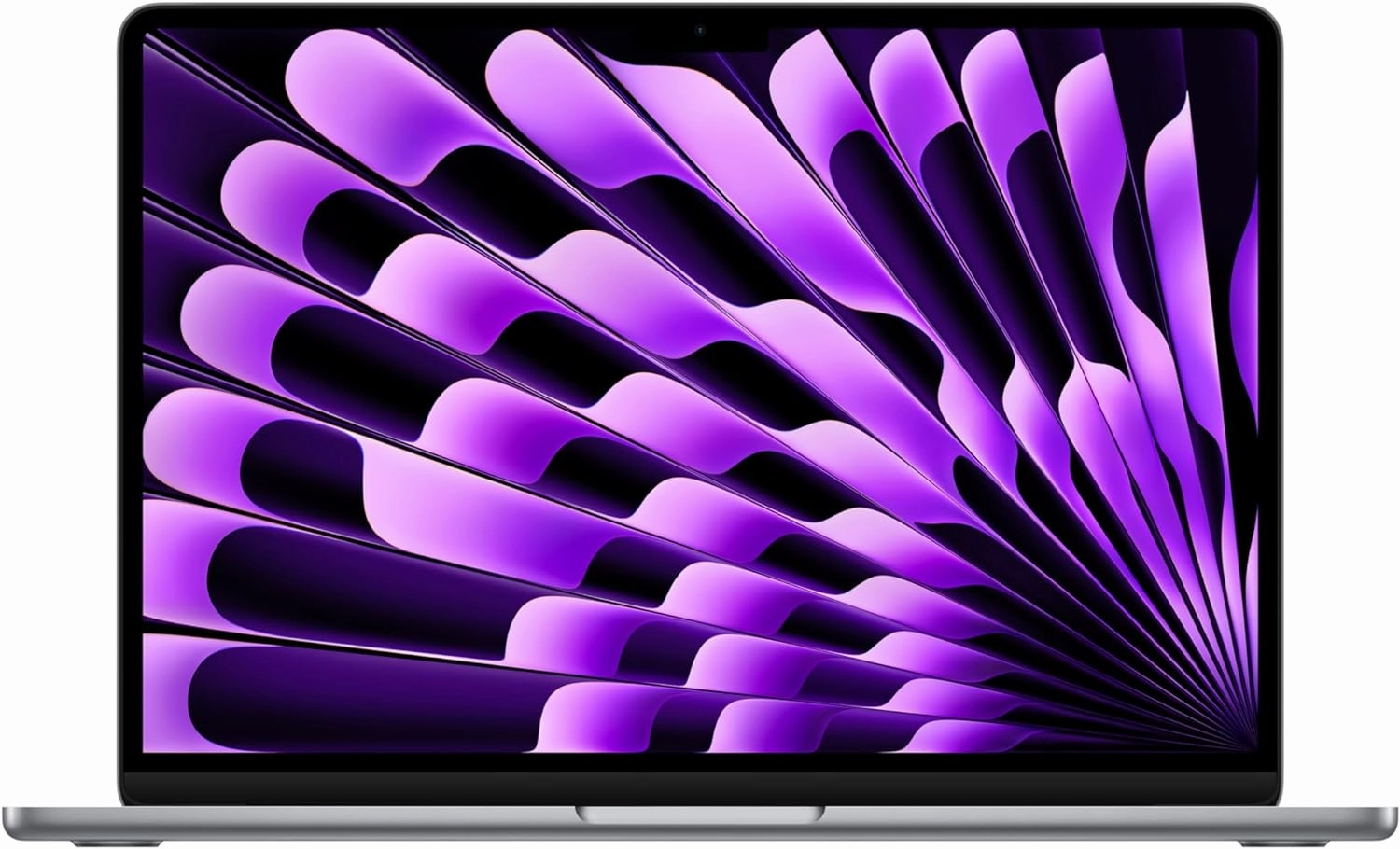 Apple MacBook Air 13Inch M3 Chip, 8 Cpu & 10 Gpu, 16GB, 512GB SSD, Space Grey tv stand, curved tv