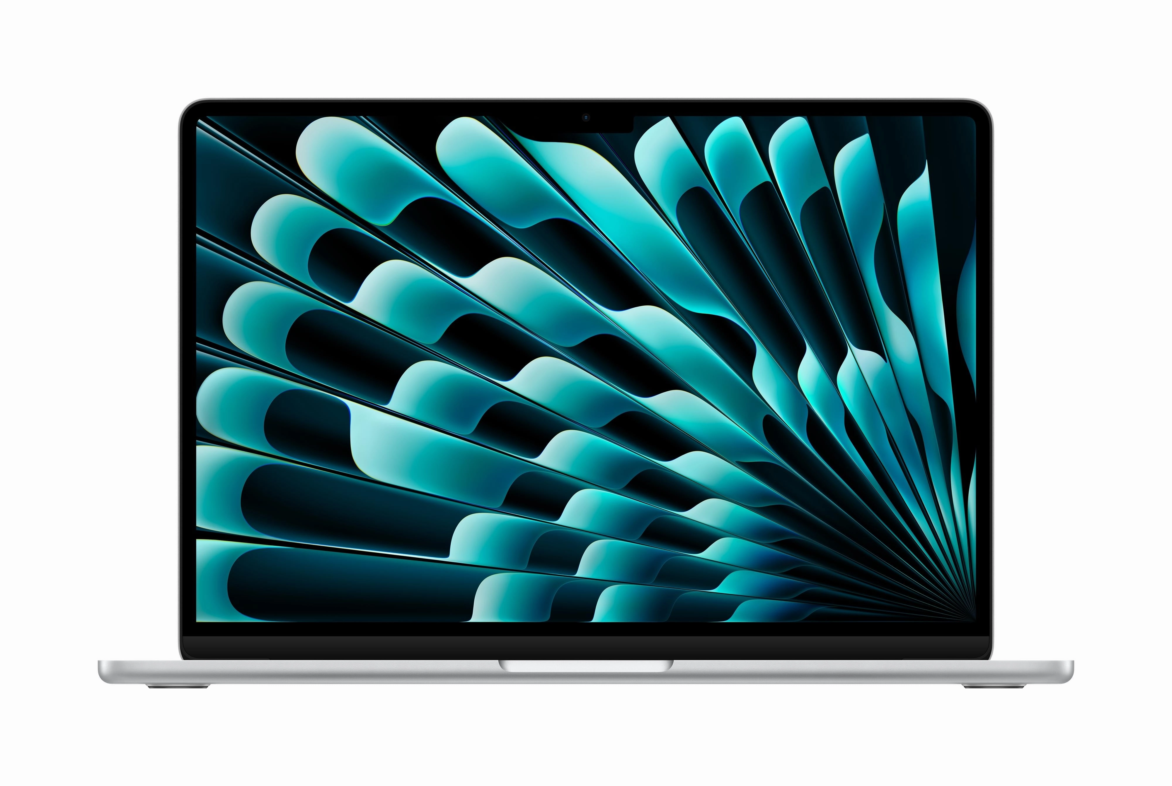 Apple MacBook Air 13Inch, M3 Chip, 8Cpu & 10 Gpu, 8GB & 512GB SSD, Silver tv stand, curved tv