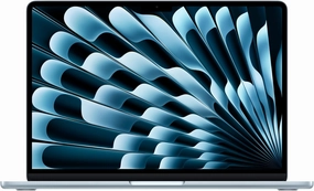 Apple MacBook Air 13Inch, M4 Chip with 10Core CPU & 10Core GPU, 16GB & 512GB SSD, Sky Blue tv stand, curved tv