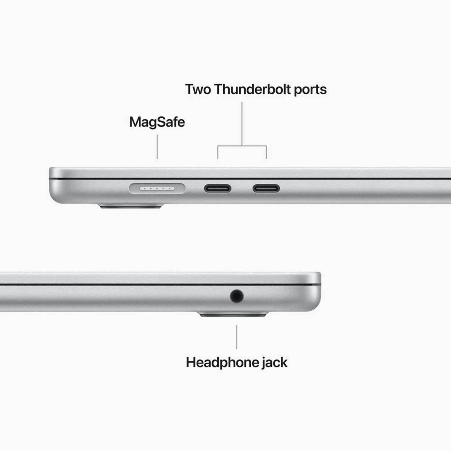 Apple MacBook Air 15Inch M2, 8 Core Cpu & 10 Core Gpu, 256GB, Silver
