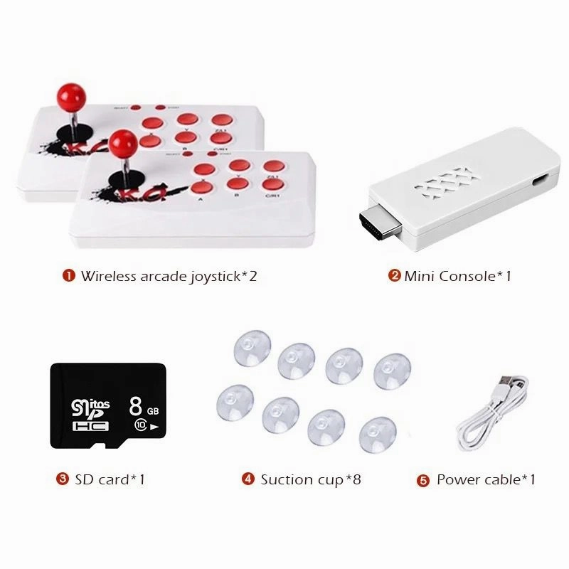 Arcade game for tv wireless 2 players