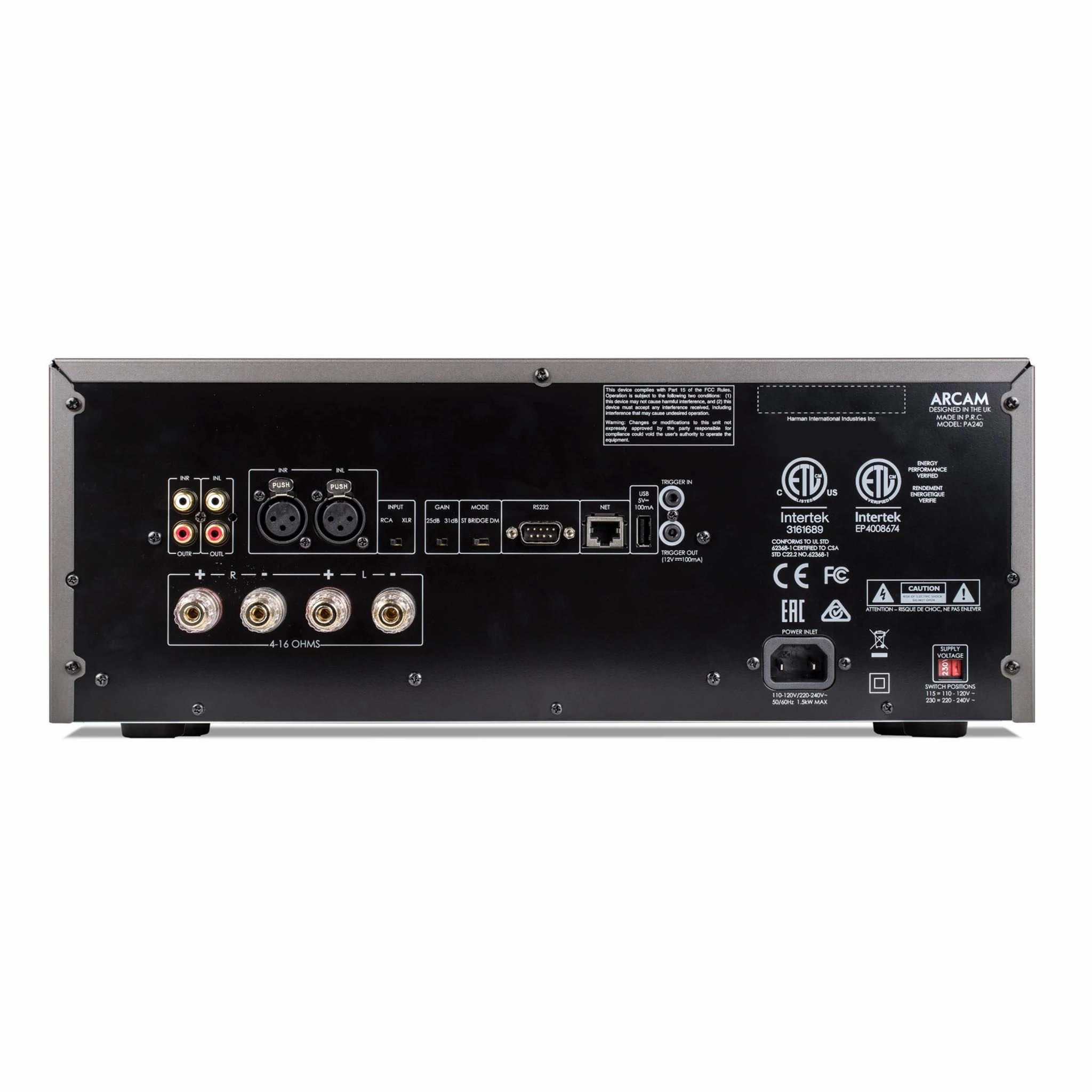 Arcam PA240 2-channel power amplifier