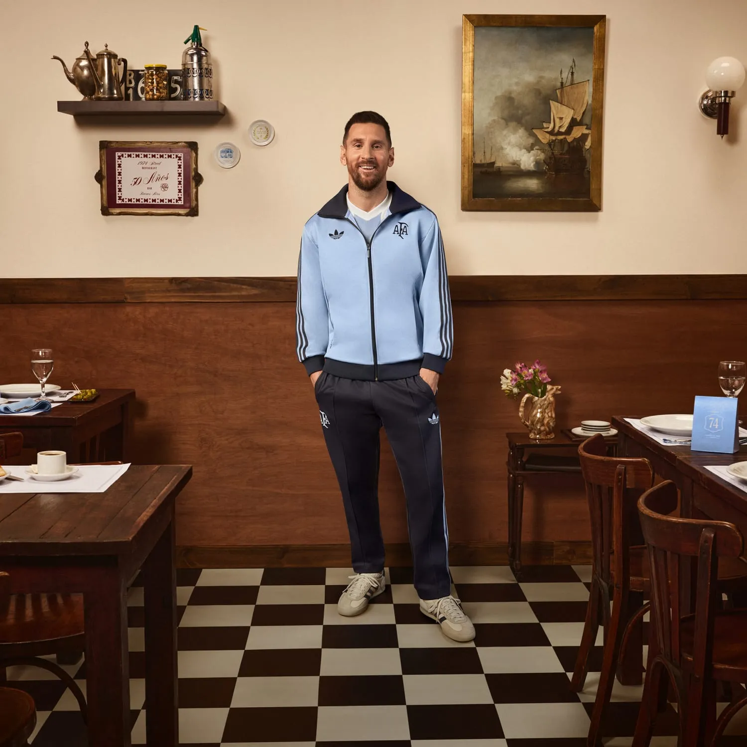 Argentina Anniversay Track Top - Mens Clothing_Adidas