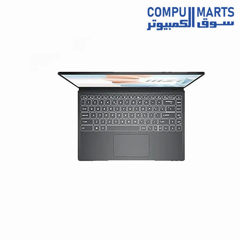 AS NEW LAPTOP MSI Modern 14 B5M RYZEN 5 5500U RAM 8GB SSD 256GB M.2 NVME AMD RADEON GRAPHICS 14.0 FHD IPS- ULTRA SLIM - WIN 11