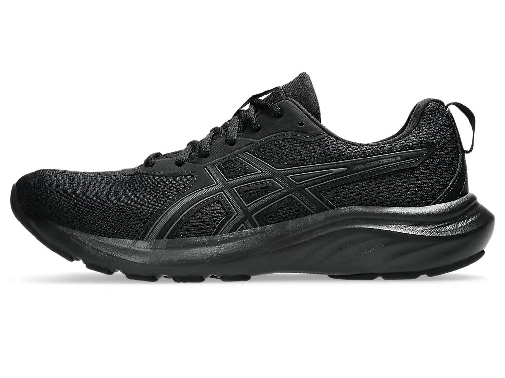 ASICS MEN'S GEL CONTEND 9 TRIPLE BLACK RUNNING SHOES Shoes_Mens-Asics