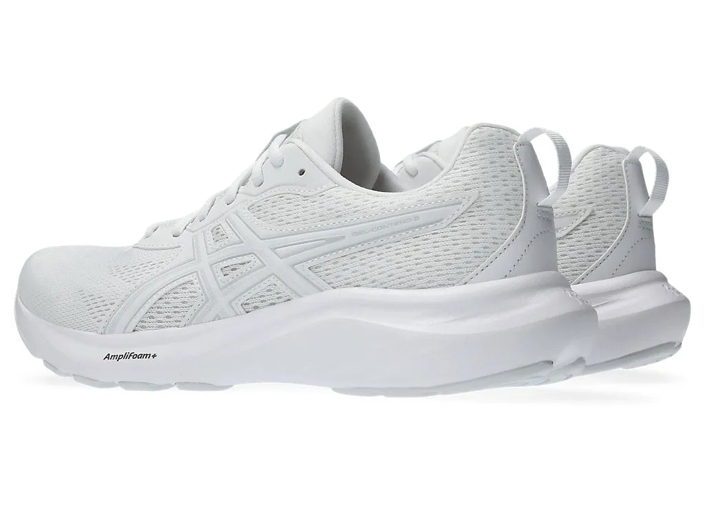 ASICS MEN'S GEL CONTEND 9 WHITE/GREY RUNNING SHOE Shoes_Mens-Asics