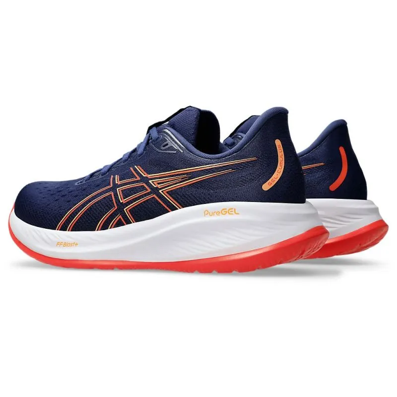 ASICS MEN'S GEL CUMULUS 26 INDIGO/REEF RUNNING SHOES Shoes_Mens-Asics