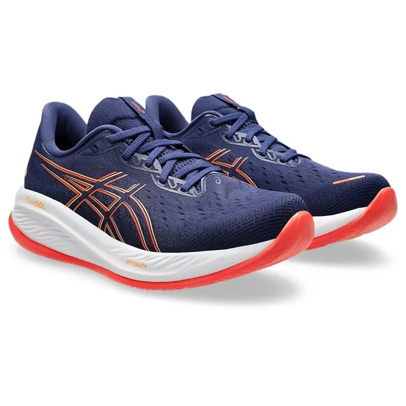 ASICS MEN'S GEL CUMULUS 26 INDIGO/REEF RUNNING SHOES Shoes_Mens-Asics