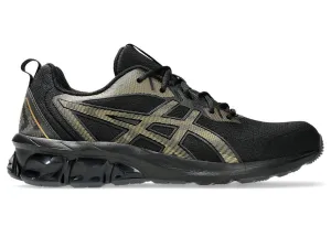 ASICS MEN'S GEL QUANTUM 90 IV BLACK/PURE GOLD RUNNING SHOES Shoes_Mens-Asics