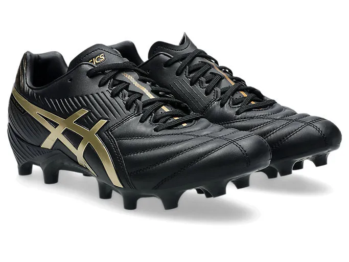ASICS MEN'S LETHAL FLASH BLACK/GOLD FOOTBALL SHOES Shoes_Mens-Asics