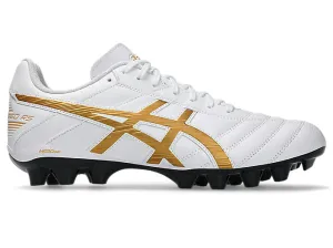 ASICS MEN'S LETHAL SPEED WHITE/GOLD FOOTBALL BOOTS Shoes_Mens-Asics