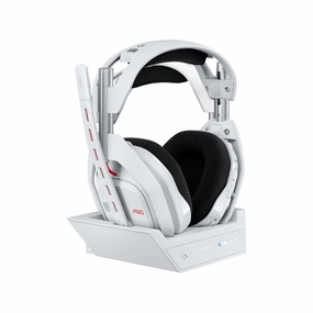 Astro A50 (Gen 5) Lightspeed Wireless Headset   Base Station - White For Xbox/Ps5/Nintendo/Pc/Mobile