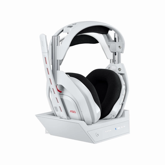 Astro A50 (Gen 5) Lightspeed Wireless Headset   Base Station - White For Xbox/Ps5/Nintendo/Pc/Mobile