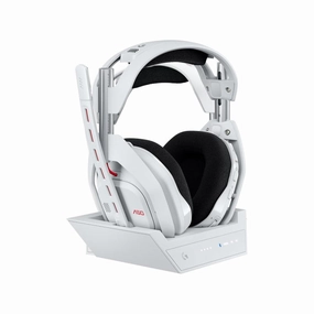 Astro A50 (Gen 5) Lightspeed Wireless Headset   Base Station - White For Xbox/Ps5/Nintendo/Pc/Mobile