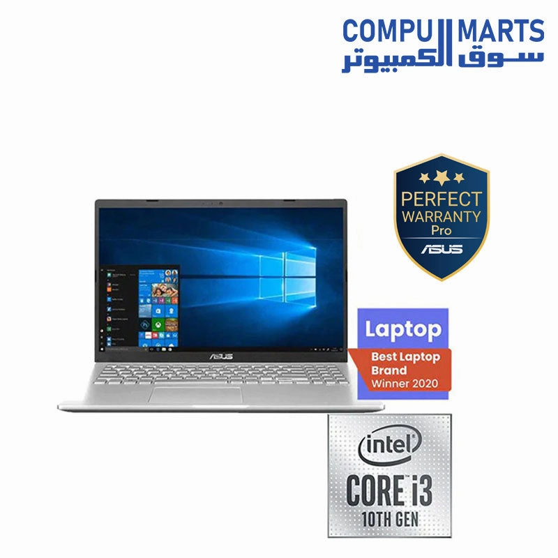 Asus 15 X509FA-BR949T Intel Core i3-10110U-RAM 4GB-256GBSSD-Intel UHD Graphics-15.6 HD-Win10-Silver motherboard,pc