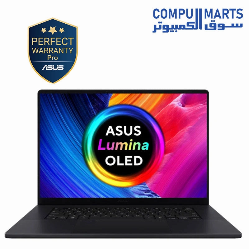 Asus ProArt P16 H7606WI-ME058W Laptop AMD Ryzen AI 9 HX 370, 64GB RAM, 2TB SSD RTX 4070 8GB 16-inch 4K OLED Touch Win11 Nano Black - 90NB1421-M00830 motherboard,pc