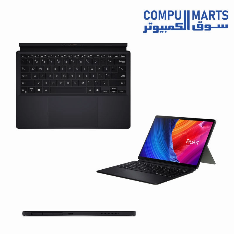ASUS  ProArt PZ13 (HT5306) 2 in 1 Detachable Laptop; Copilot  PC